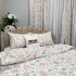 Set Lenjerie Pat Dublu Crăciun 4 Piese + 2 Draperii 150x235cm din Bumbac Ranforsat – Confort și Eleganță, Fabricat în România, Alb, Verde, Rosu, Fulgi de Zapada [5]
