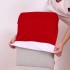 Set de 6 Huse pentru Spătarul Scaunului, Roșu, Alb, Polipropilenă, Craciun [15]