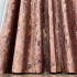 Set 2 Draperii Catifea CRETA cu insertii aurii - 2m latime x 2.50m inaltime x Tiv lat, Rose [9]