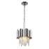 Candelabru RFAN, Model WL339/300, Textura Cristal, Metal, 3 X E27, Argintiu [2]