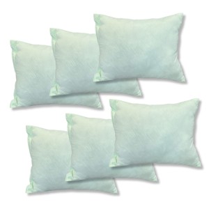 Set 6 perne dreptunghiulare 50x70cm Emboss (4+2 GRATIS), Fabricate in Romania, model cu dungulite vernil
