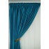 Draperie Blackout 80%, din catifea Bleu -100cm x 150cm, Tiv lat  [4]