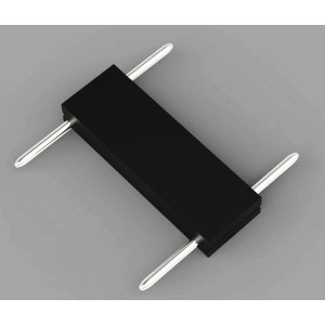 Conector Linie Sina Magnetica Aplicata Slim, Negru