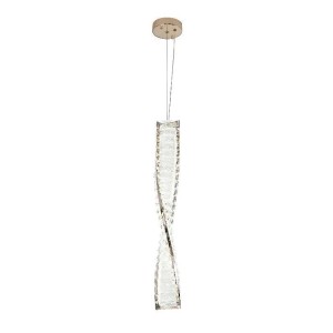 Pendul LED RFAN, Model RF7112-600, 3 Tipuri De Lumina, Inaltime Reglabila, 22W, Alb/Auriu