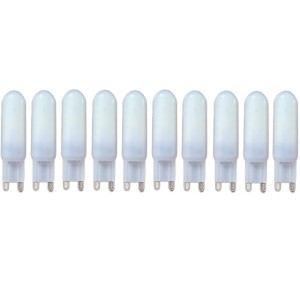 Set 10 X Becuri LED RFAN, G9 MAT, Lumina Rece, 6000K, 3W