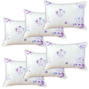 Set 6 perne dreptunghiulare 50x70cm Emboss (4+2 GRATIS), Fabricate in Romania, model cu flori