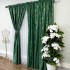 Draperie Catifea Asama cu insertii aurii, 140cm latime x 260cm înălțime, cu TIV LAT, Verde Smarald - V12 [3]
