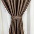 Draperie Blackout CLASS Satinata cu fir fin de sclipici, 140cm latime x 260cm înălțime, cu TIV LAT, Maro ciocolata - CR25 [9]