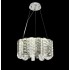 Candelabru LED RFAN, Model 70033-500, Textura Cristal, Metal, 60W, Argintiu [3]