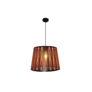 Pendul RFAN, Model C358/1, Cu Abajur, 1 X E27, Inaltime Reglabila, Negru