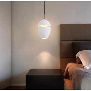 Pendul LED RFAN, Model D20899, Lumina Neutra, Inaltime Reglabila, 7W, Alb