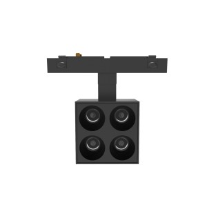 Proiector LED Sina Magnetica Aplicata, Lumina Neutra, Reglabil, 8W, Negru