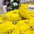 Lenjerie de Pat Dublu, Bumbac Ranforce, 6 piese, Croită cu Grija in Atelierul Cumparamisim - Lux Suprem, Rafinament Desăvârșit, Confort Regal, Galben, Tweety [8]