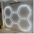 HoneyComb LED RFAN, 5 X Hexagon, Lumina Rece, 6500K, 192W [6]