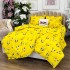 Lenjerie de Pat Dublu, Bumbac Ranforce, 6 piese, Croită cu Grija in Atelierul Cumparamisim - Lux Suprem, Rafinament Desăvârșit, Confort Regal, Galben, Tweety [2]