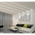 Profil LED Incastrat, Finisaj Glet, Lungime 2m, Aluminiu [5]