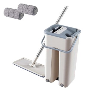 Mop profesional cu doua cuve de spalare si uscare