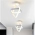 Lustra LED RFAN, Model D201WH, 3 Tipuri De Lumina, 48W, Alb [2]