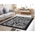 Covor Antiderapant, Animal Print, 120x180cm, Alb/Negru [2]