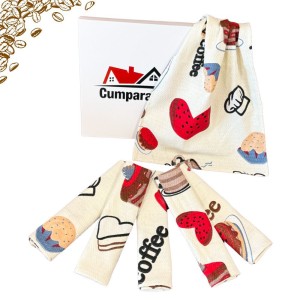 Set de 6 Prosoape Waffle, 30x50cm, pentru Bucatarie, Bumbac 100% Gofre, Atelier CumparaMisim, Crem, Rosu, Cafea Set de 6 Prosoape Waffle, 30x50cm, pentru Bucatarie, Bumbac 100% Gofre, Atelier CumparaMisim, Crem, Rosu, Cafea