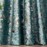 Draperie Catifea Nikko cu insertii aurii, 140cm latime x 260cm înălțime, cu TIV LAT, Verde Aqua - V9 [4]