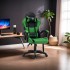 Scaun de gaming, Tron Thrones, Green-Black BOC-730 [2]