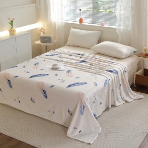 Pătură Super Soft Cocolino, 200x230 cm – Răsfăț absolut în zilele reci, Crem, pene