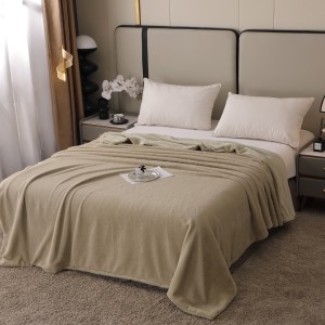 Pătură Premium, 200x230cm, cu Blăniță Shorthair si Cocolino, cu Fermoar, Grej – Lux, Căldură & Versatilitate!