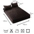 Cearșaf cu Elastic Cocolino 180x200x25 cm – Set cu 2 Fețe de Pernă, Gros și Pufos, Calitate Premium pentru Confort și Eleganță, Gri, Dungi [2]