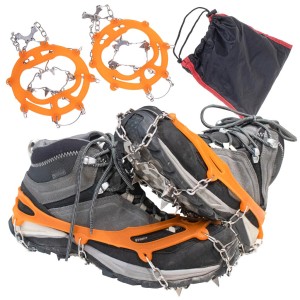 Crampoane pentru incaltaminte cu lanturi, marime universala Crampoane pentru incaltaminte cu lanturi, marime universala