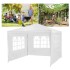 Cort pentru gradina 3x3 m, pavilion 3 pereti cu ferestre laterale, cadru de otel, impermeabil, 85g/mp [2]
