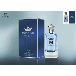 Apa de Parfum Monarch, Fariis, Barbati - 100ml