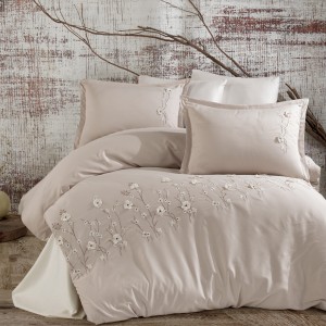 LENJERIE DE PAT SATIN BRODAT 6 PIESE (FIORE V1)