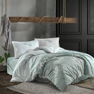 Lenjerie de pat ranforce Clasy king size (LUVI)