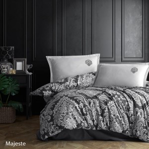 Lenjerie de pat ranforce Clasy king size (MAJESTE)