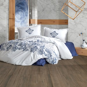 Lenjerie de pat ranforce Clasy king size (Mandora v1)