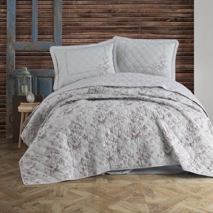 Set cuvertura de pat dublu, 3 piese, Bumbac 100%, 240x260cm, Clasy, PORTO V2 Set cuvertura de pat dublu, 3 piese, Bumbac 100%, 240x260cm, Clasy, PORTO V2