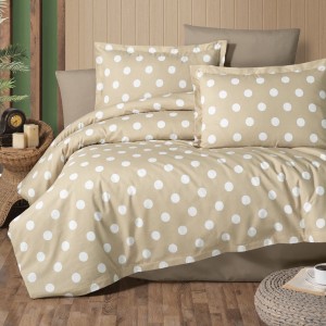 Lenjerie de pat dublu, 4 piese, Bumbac 100% Ranforce, Ralex Pucioasa