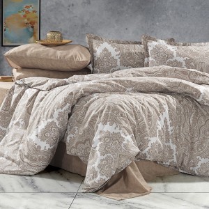 Lenjerie de pat dublu, 4 piese, Bumbac 100% Ranforce, Ralex Pucioasa