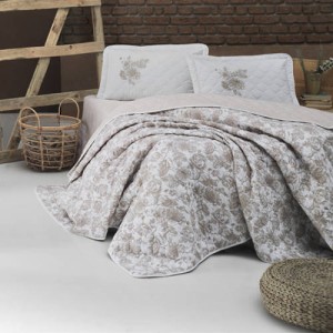 Set cuvertura de pat dublu, 3 piese, Bumbac 100%, 240x260cm, Clasy, RAVEN V1 Set cuvertura de pat dublu, 3 piese, Bumbac 100%, 240x260cm, Clasy, RAVEN V1