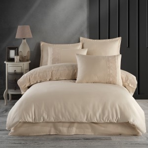 Lenjerie pat matrimonial, 6 piese, Bumbac 100% Jacquard, Ralex Pucioasa VALINOR V3 Lenjerie pat matrimonial, 6 piese, Bumbac 100% Jacquard, Ralex Pucioasa VALINOR V3