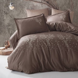 LENJERIE DE PAT SATIN BRODAT 6 PIESE (ZEPLIN V1)