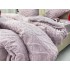 Lenjerie pentru pat dublu pufoasa CoCoLiNo, tip tricotaj, 4 piese, Lila [3]
