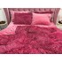 Lenjerie pat super pufoasa COCOLINO Fluffy cu ciucuri, 6 piese, PURPURIU [13]