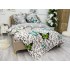 Lenjerie pat dublu,  FINET, 6 piese, Gri, fluturi, pietre [8]