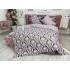 Lenjerie pat dublu,  FINET, 6 piese, Jojo Home, Lila-Multicolor, model elegant [9]