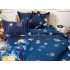 Lenjerie pat dublu,  FINET, 6 piese, Craciun, Jojo Home, Bleumarin, globulete [7]