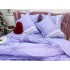 Lenjerie pat dublu,  Soft Touch, 6 piese, cu PLIURI BRODATE, Jojo Home, Lila [11]
