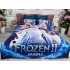 Lenjerie pat dublu,  FINET, 6 piese, IDENTICA CU POZA, Albastru, Frozen [2]