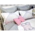 Lenjerie pat dublu,  FINET, 6 piese, IDENTICA CU POZA, Alb, rochie de mireasa [5]